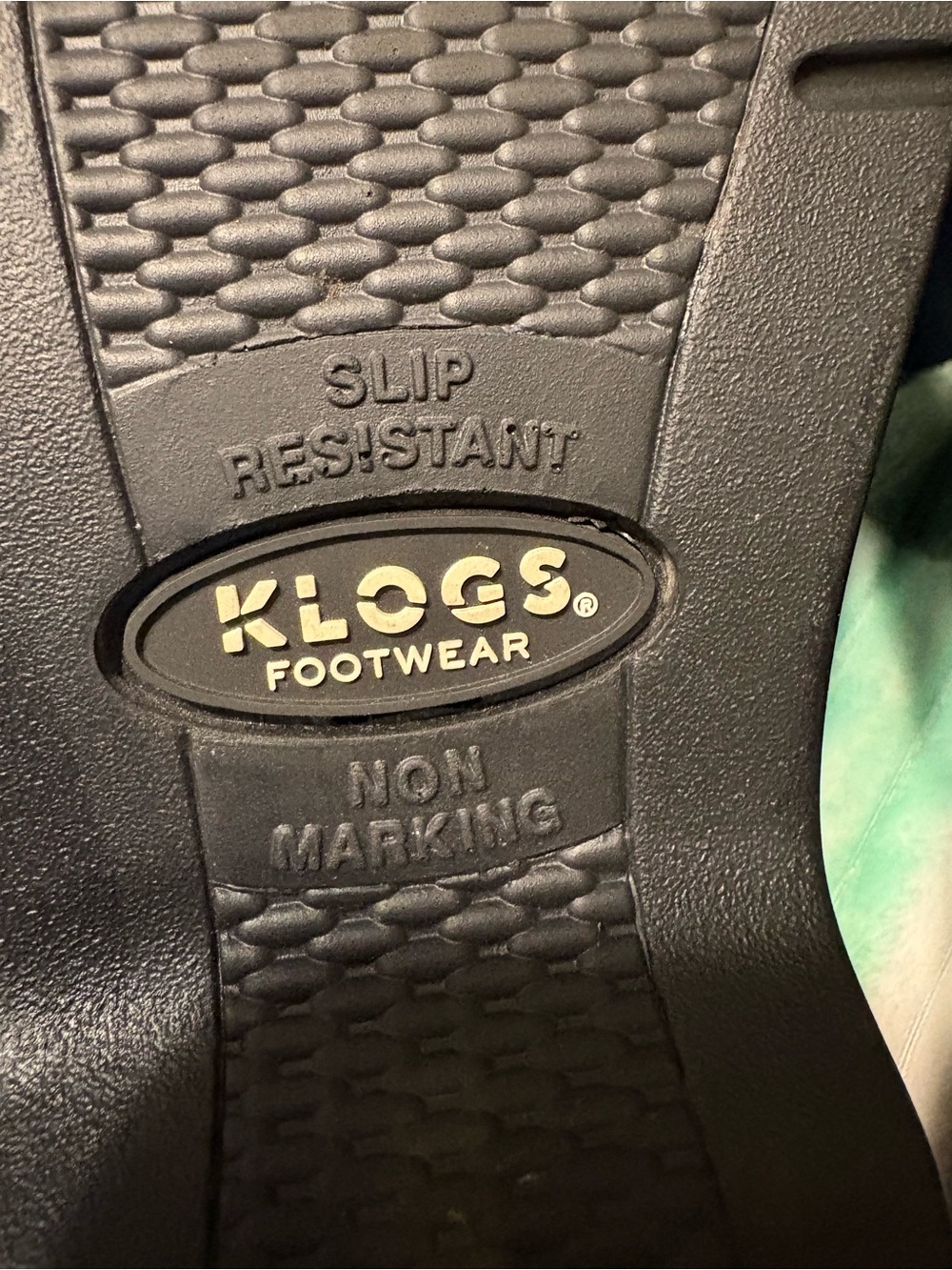 Klogs Black Slip-On Work Shoes size 9M - Picture 4 of 5